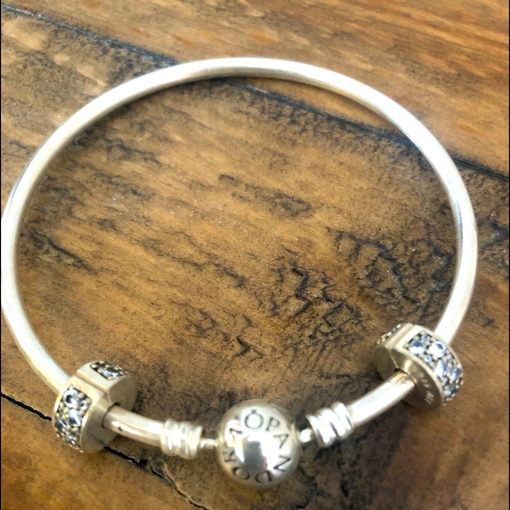 Pandora Charm Bracelet with Spacers
